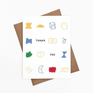 thank you, happy shapes